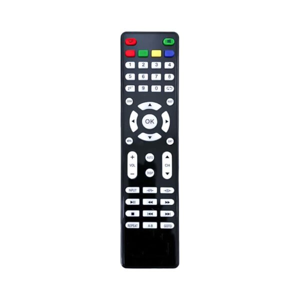 Skaira Compatible with Universal Remote Control for Multi Brand Castor Micromax Lloyd iBell Intex Impex Croma Light Skyworth Sansui Vu LCD LED Television - Match Remote Key by Key with Existing Remote Control - Replacement for Original IR Remote