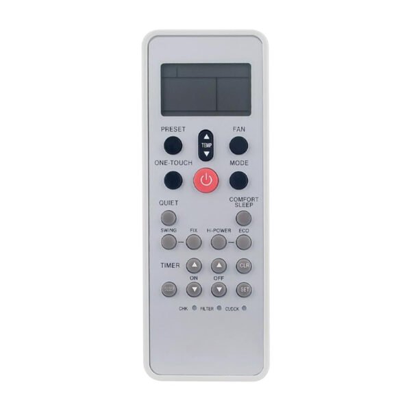 Skaira Compatible with Toshiba AC Remote Control Model 117 Suitable for 1 | 1.5 | 2 Ton Split and Window Air Conditioner -Match Remote Key by Key with Exising Remote Control