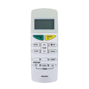 Skaira Compatible with Daikin AC Remote Control ARC484A1 Model 132C Suitable for 1 | 1.5 | 2 Ton Split and Window Air Conditioner -Match Remote Key by Key with Exising Remote Control