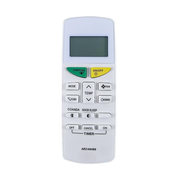 Skaira Compatible with Daikin AC Remote Control ARC484B9 Model 132F Suitable for 1 | 1.5 | 2 Ton Split and Window Air Conditioner -Match Remote Key by Key with Exising Remote Control