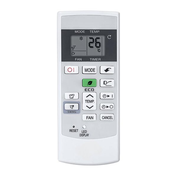 Skaira Compatible with Sharp AC Remote Control Model 156 Suitable for 1 | 1.5 | 2 Ton Split or Window Air Conditioner -Match Remote Key by Key with Exising Remote Control