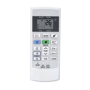 Skaira Compatible with Sharp AC Remote Control Model 156A Suitable for 1 | 1.5 | 2 Ton Split and Window Air Conditioner -Match Remote Key by Key with Exising Remote Control