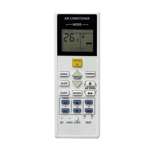Skaira Compatible with AC Remote Control Panasonic Control Model 157B Suitable for 1/1.5/2 ton Split & Window Air Conditioner - Match Remote Key by Key with Exising Remote ControlFunction