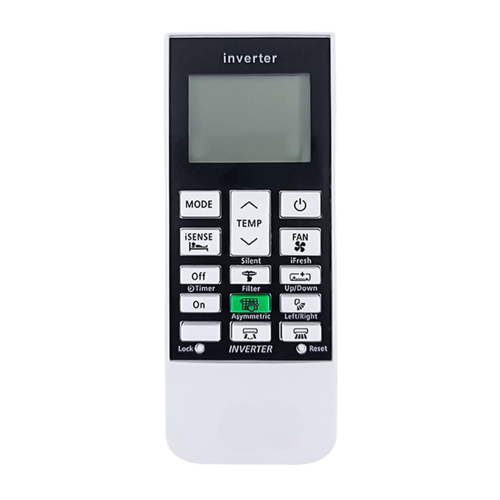 Skaira Compatible with Hitachi AC Remote Model 168E Suitable for 1 | 1.5 | 2 Ton Split or Window Inverter AC- Match Remote Key by Key with Exising Remote Control