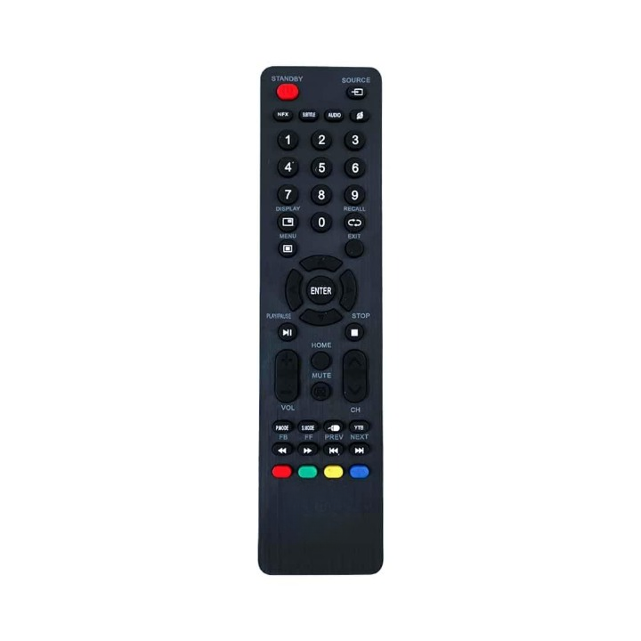 Skaira Infrared Remote Control Compatible with IMPEX TV - Non Voice Remote - Works with Impex Smart LED/LCD TV - Match Remote Key by Key with Existing Remote Control - Replacement for Original IR Remote