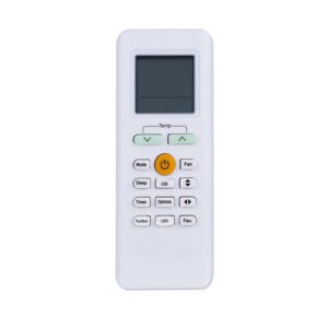 Skaira Compatible with Midea AC Remote Control RG70C1/BGEF Model Suitable for 1 | 1.5 | 2 ton Split or Window Air Conditioner 205A Model - Match Remote Key by Key with Exising Remote ControlFunction
