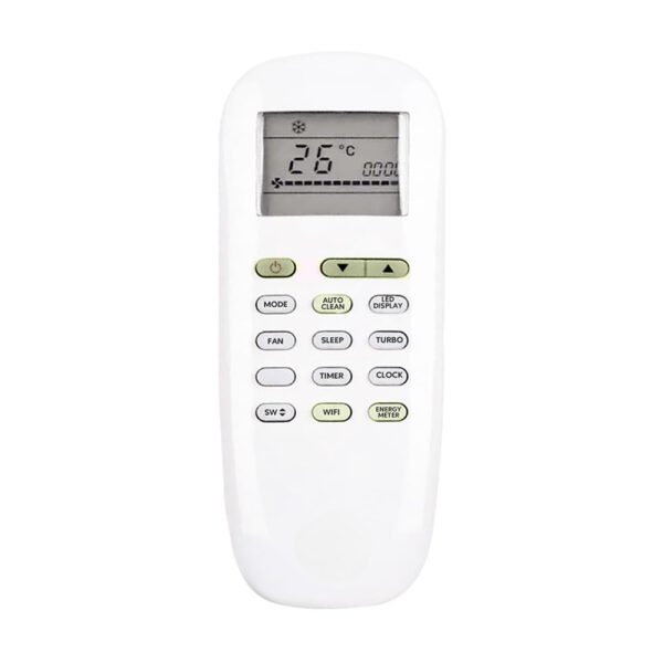 Skaira Compatible with Videocon AC Remote Control Model 215 Suitable for 1 | 1.5 | 2 Ton Split and Window Air Conditioner -Match Remote Key by Key with Exising Remote Control