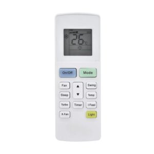 Skaira Compatible with Onida AC Remote Control Model 222A Suitable for 1 | 1.5 | 2 Ton Split and Window Air Conditioner -Match Remote Key by Key with Exising Remote Control