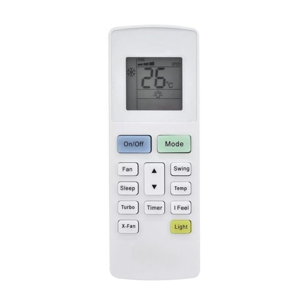 Skaira Compatible with Onida AC Remote Control Model 222A Suitable for 1 | 1.5 | 2 Ton Split and Window Air Conditioner -Match Remote Key by Key with Exising Remote Control