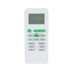 Skaira Compatible with Carrier AC Remote Control Model 242 Suitable for 1 | 1.5 | 2 Ton Split and Window Air Conditioner -Match Remote Key by Key with Exising Remote Control