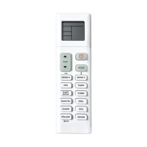 Skaira Compatible with Kelvinator AC Remote Control Suitable for Split and Window 1 | 1.5 | 2 Ton Air Conditioner - Match Exactly with Old Model 254A Remote Controller for Better Performance