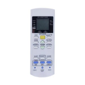 Skaira Compatible with Panasonic AC Remote Control CS/CU-SU18ZKYWT CS/CU-NU18ZKY5W CS/CU-NU18ZKY4W CS/CU-VU18AKYF Fit for 1 | 1.5 | 2 Ton Split Air Conditioner 7 in 1 Model 29J with Wi-Fi Connect