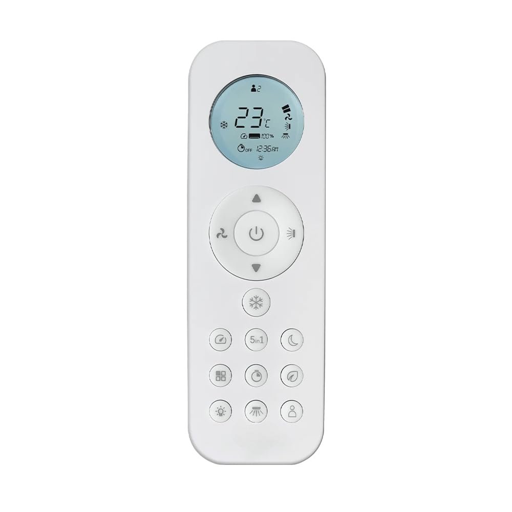 Skaira Compatible with Blue Star AC Remote Control Model 301 Suitable for 1 | 1.5 | 2 Ton Split and Window Air Conditioner -Match Remote Key by Key with Exising Remote Control