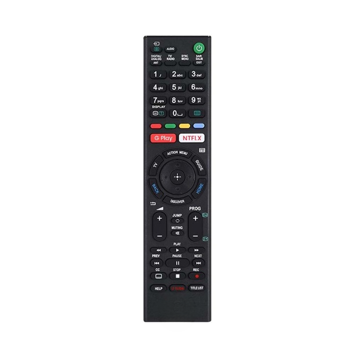 Skaira Infrared Remote Control Compatible with Sony TV - Non Voice Remote Control Model RMT-TX202P - Works with Sony Bravia Smart LED/LCD TV - Match Remote Key by Key with Existing Remote Control - Replacement for Original IR Remote