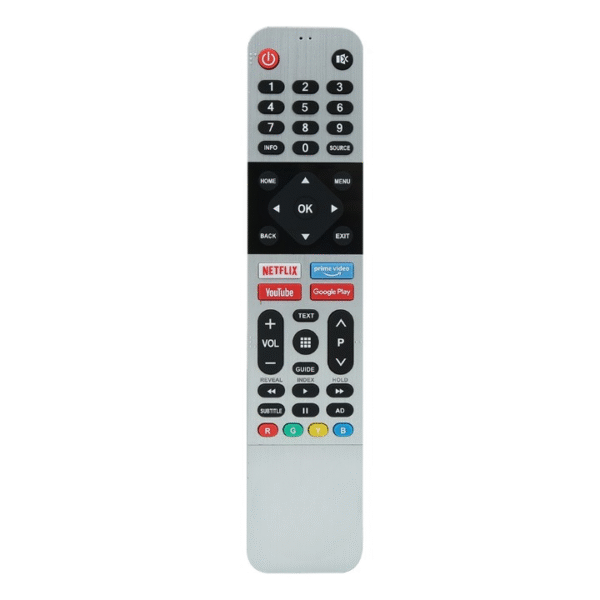 Skaira Infrared Remote Control Compatible with VU TV Non Voice Remote Control  Works with VU Smart LED/LCD TV Match Remote Key by Key with Existing Remote Control  Replacement for Original IR Remote