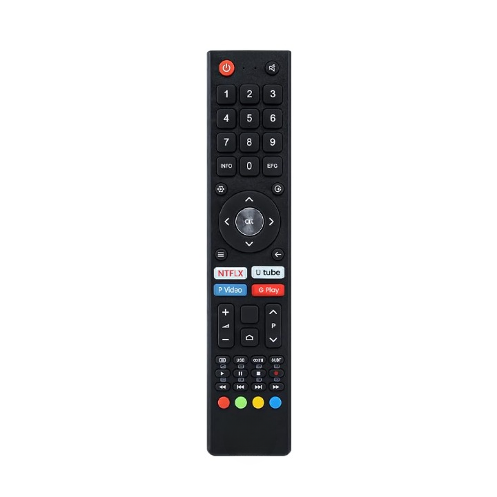 Skaira Infrared Remote Control Compatible with Nokia TV - Non Voice Remote - Works with Nokia Smart LED/LCD TV - Match Remote Key by Key with Existing Remote Control - Replacement for Original IR Remote