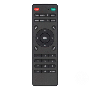 Skaira - Universal Projector Remote Control – Replacement Remote Compatible with 24+ Brands Including Epson, BenQ, NEC, Optoma, Acer, Dell, Panasonic, LG, and More – Easy Setup, Long Range, Multi-Brand Support